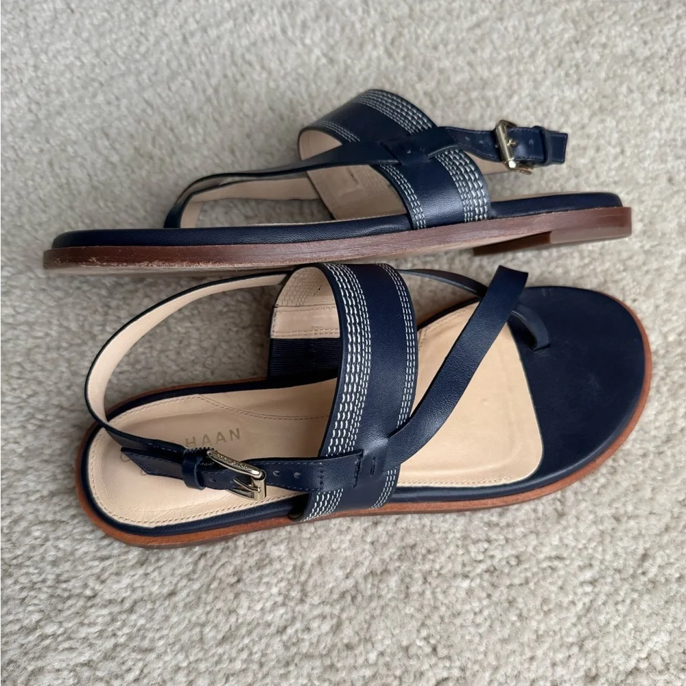 Cole Haan - Navy Sandals - Picture 3 of 9